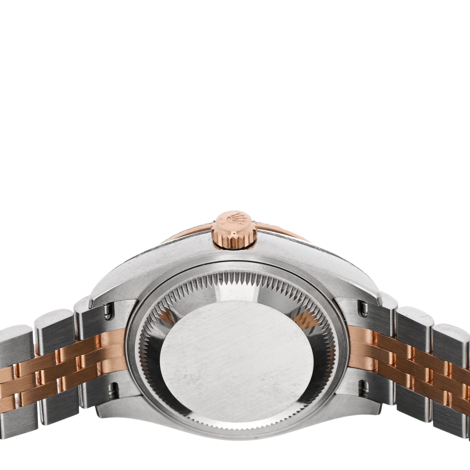 Stainless Steel 18K Everose Gold Diamond Bezel Mother of Pearl 28mm Oyster Perpetual Datejust Watch 279381RBR - Image 4