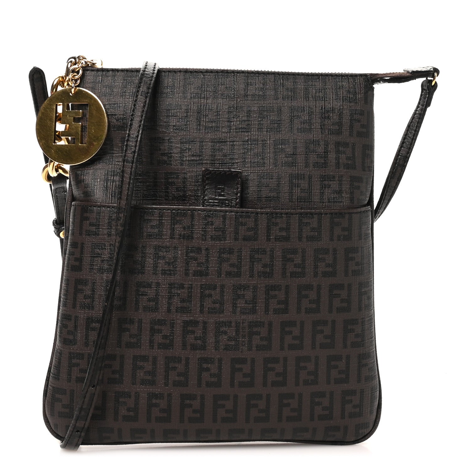 Zucchino Spalmati Forever Small Crossbody Moro Black