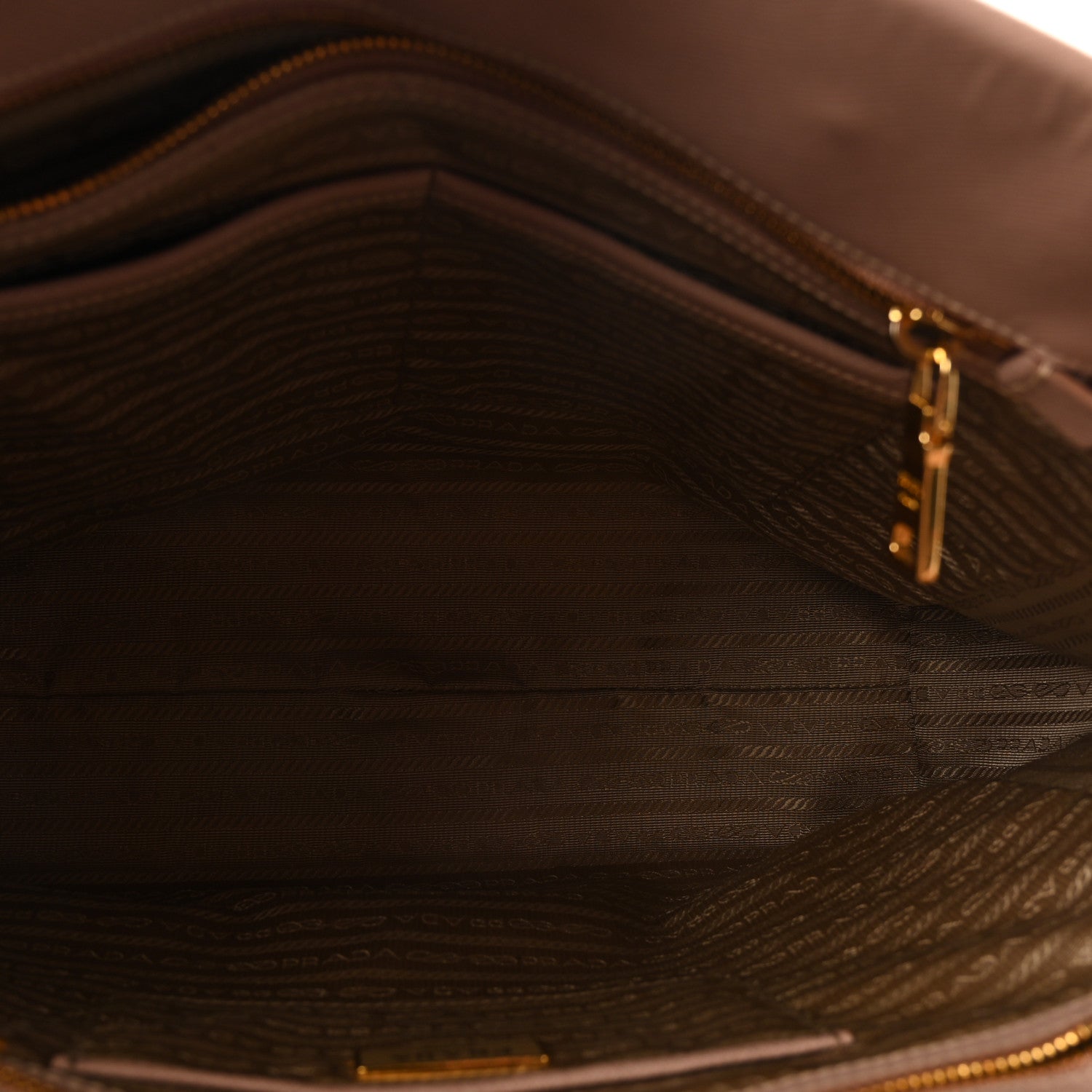 Saffiano Soft Calfskin Double Handle Satchel Cipria - Image 5
