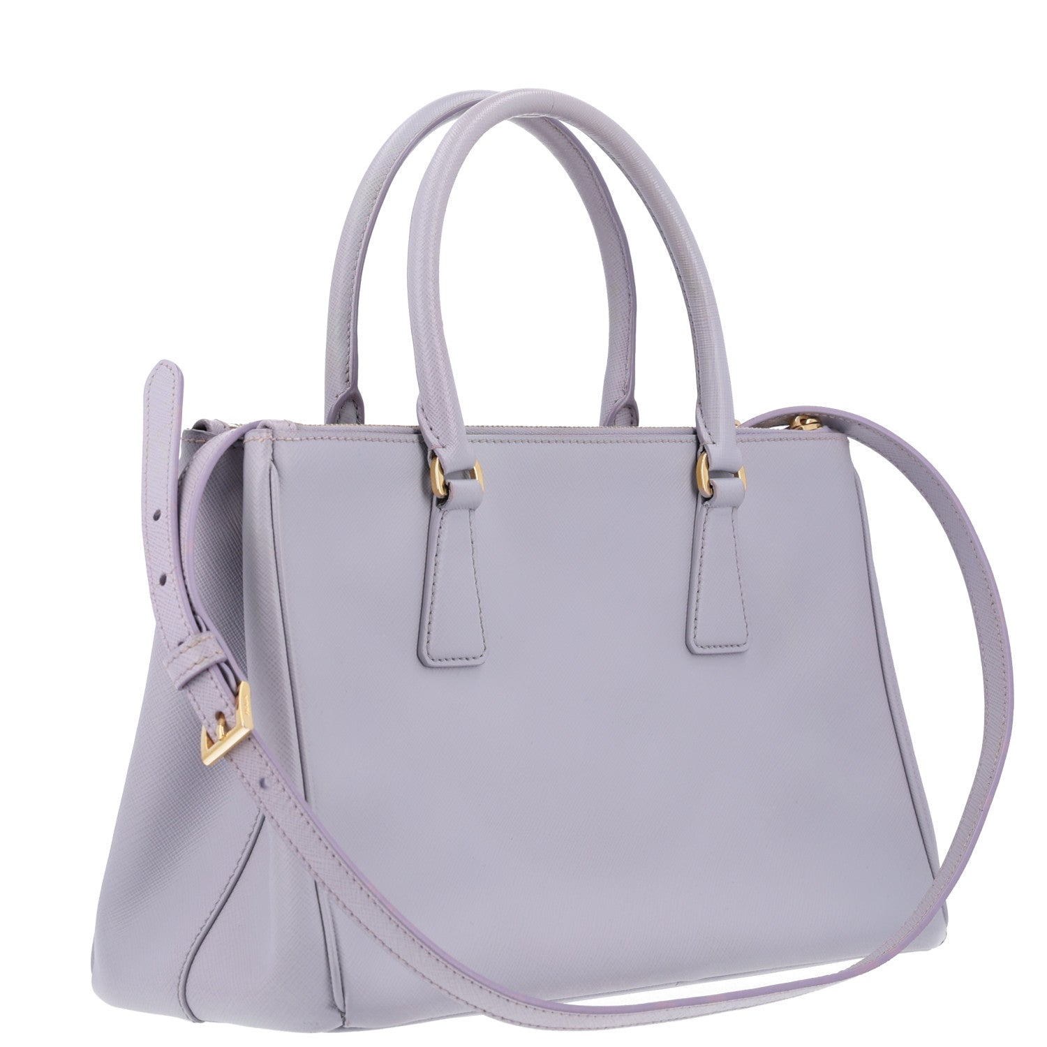 Saffiano Small Galleria Double Zip Tote Glicine - Image 3