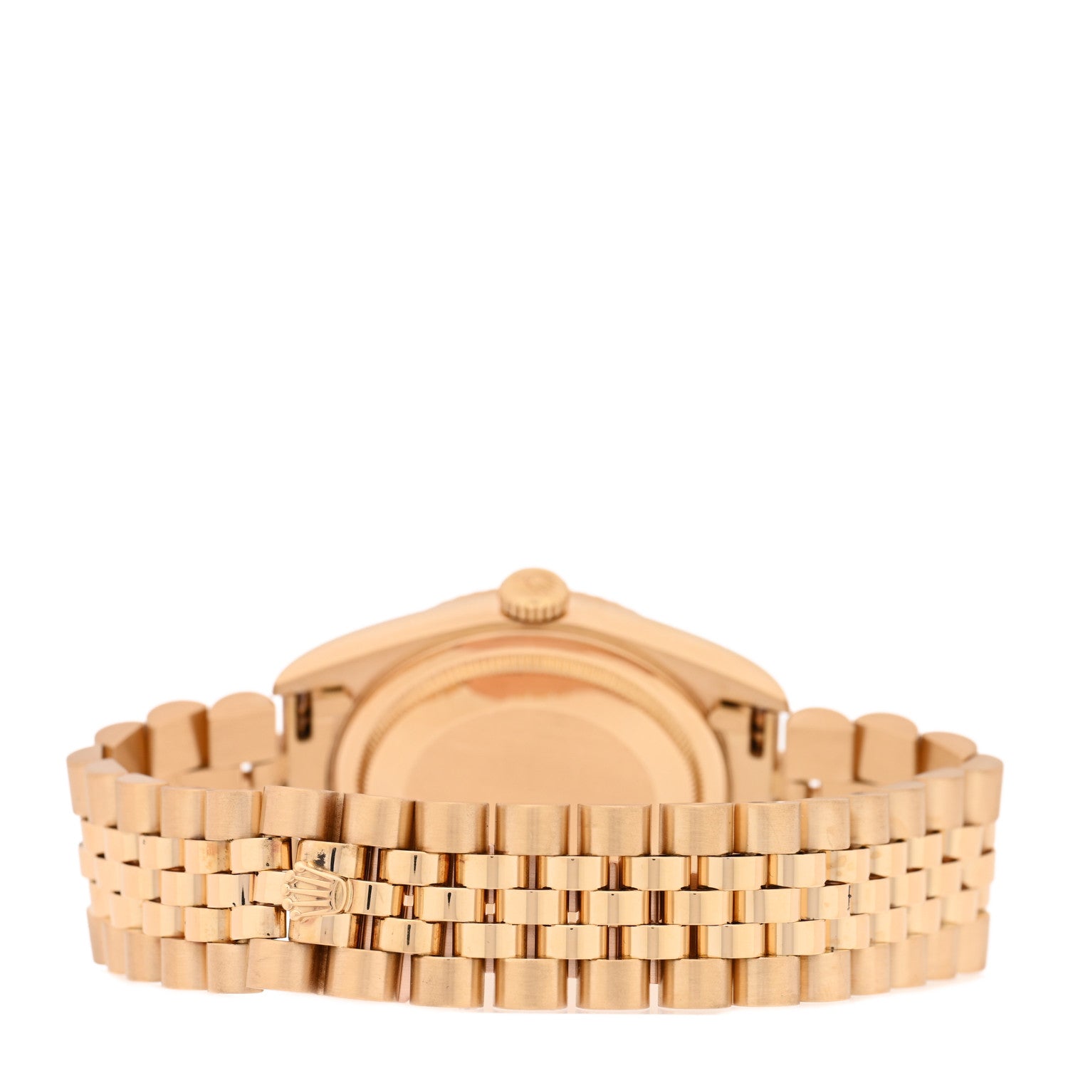 18K Yellow Gold Mother of Pearl 36mm Oyster Perpetual Datejust Watch 16238 - Image 3