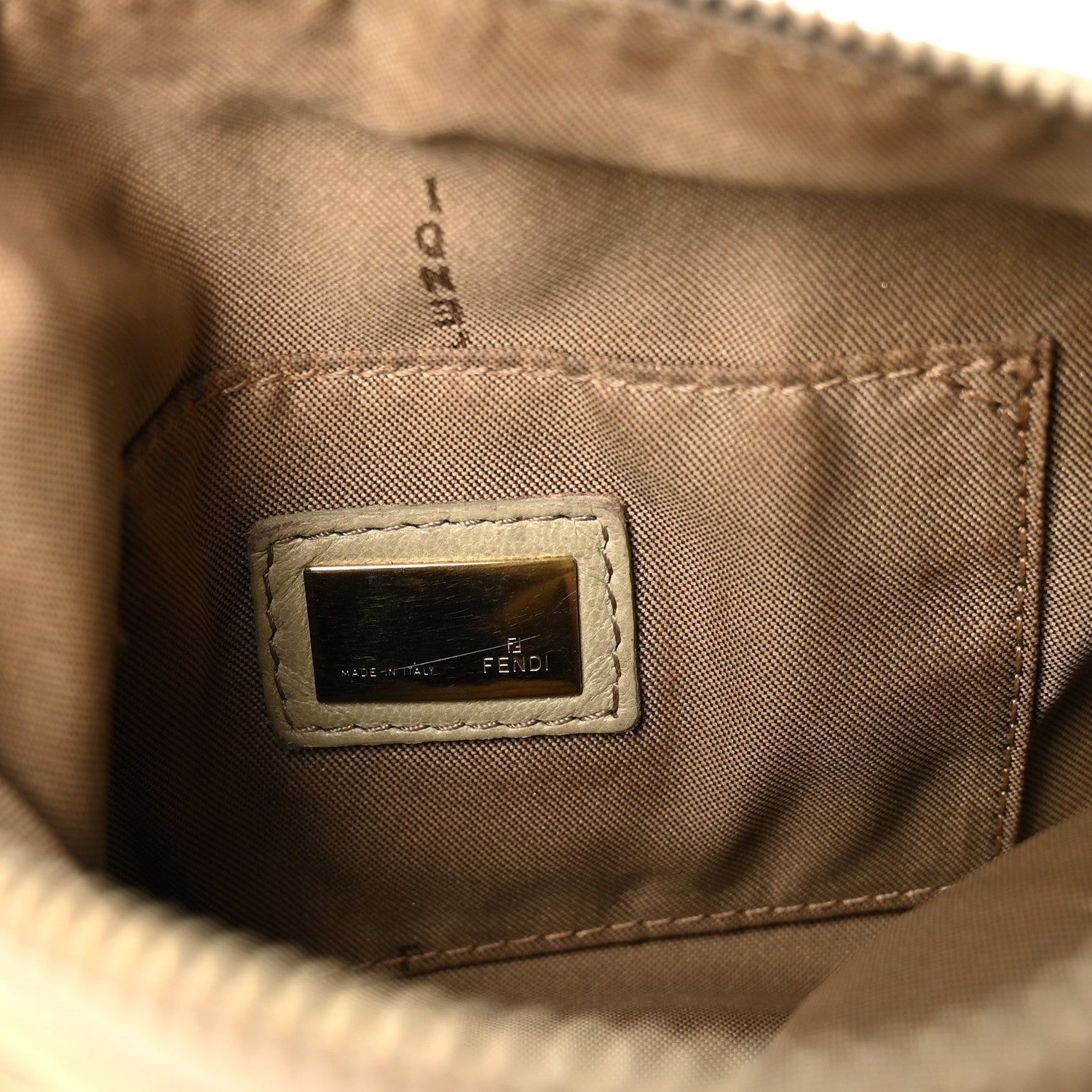 Calfskin Mini Hobo Bag Beige - Image 6