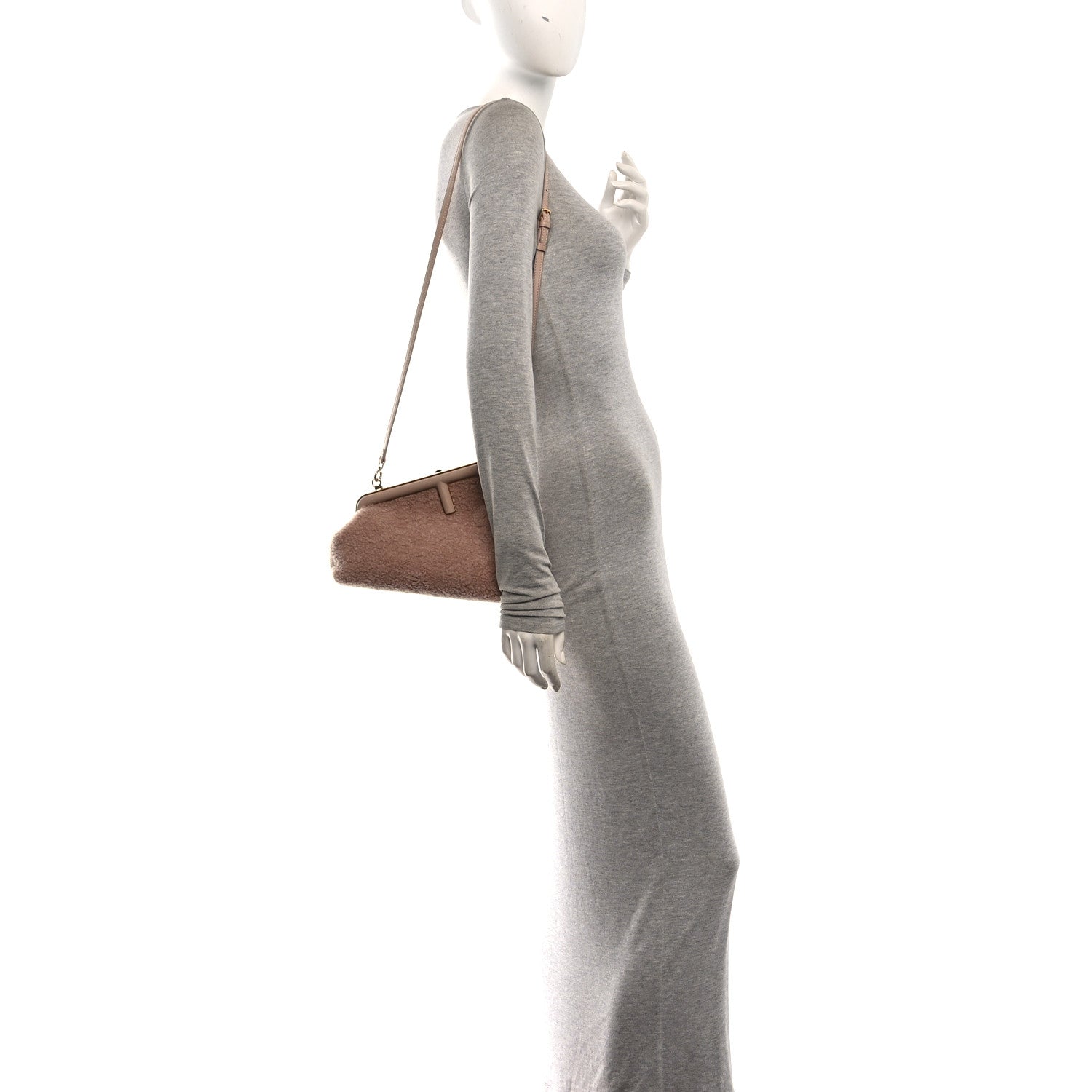 Shearling Small Fendi First Rosa Plaster - Image 2