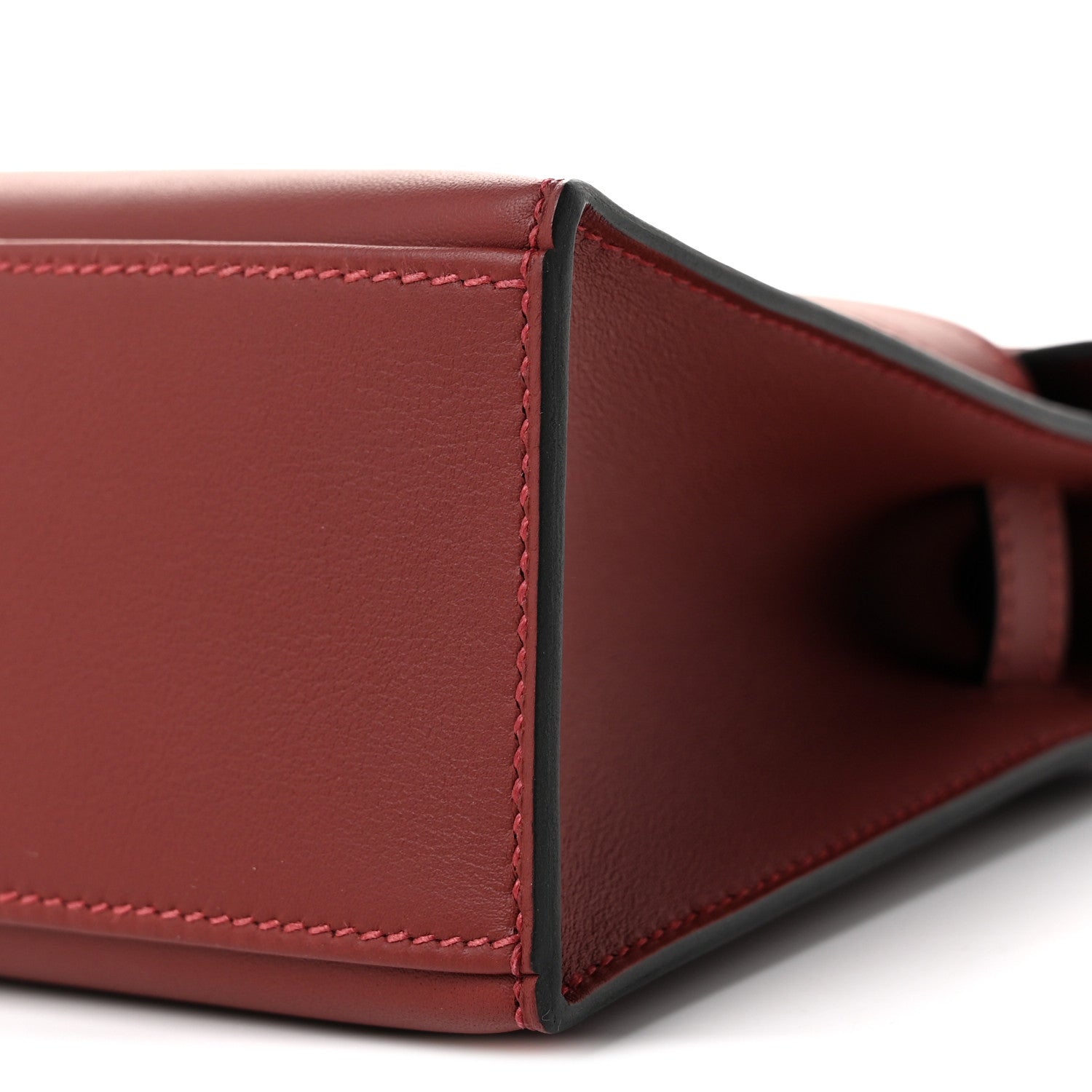 Swift Kelly Pochette Clutch Rouge H - Image 6