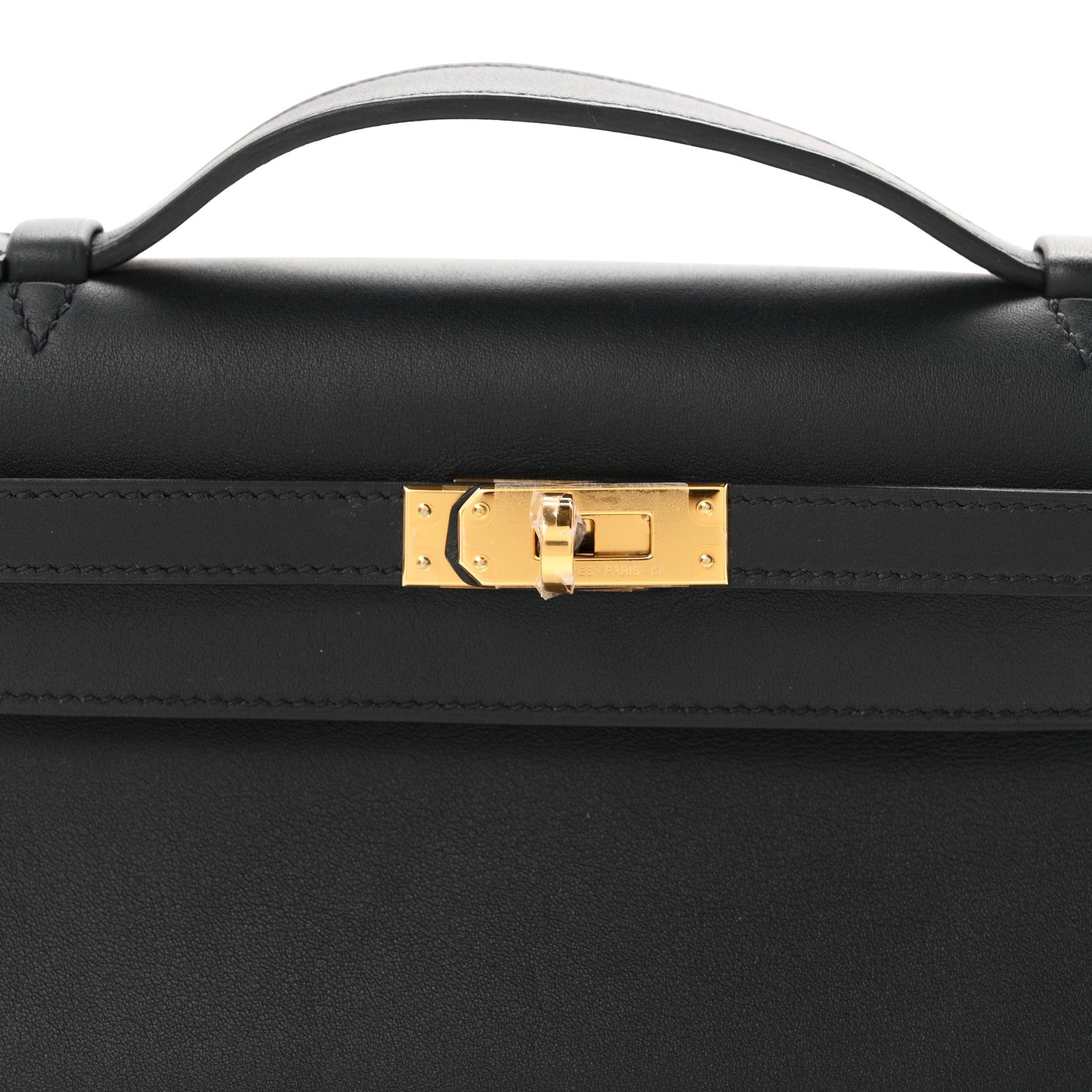 Swift Kelly Pochette Clutch Black - Image 8