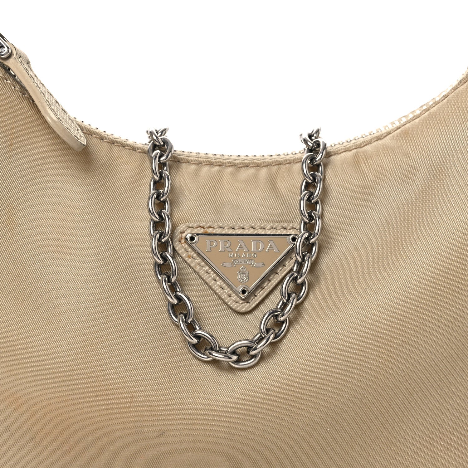 Re-Nylon Saffiano Re-Edition 2005 Shoulder Bag Deserto - 图片 8
