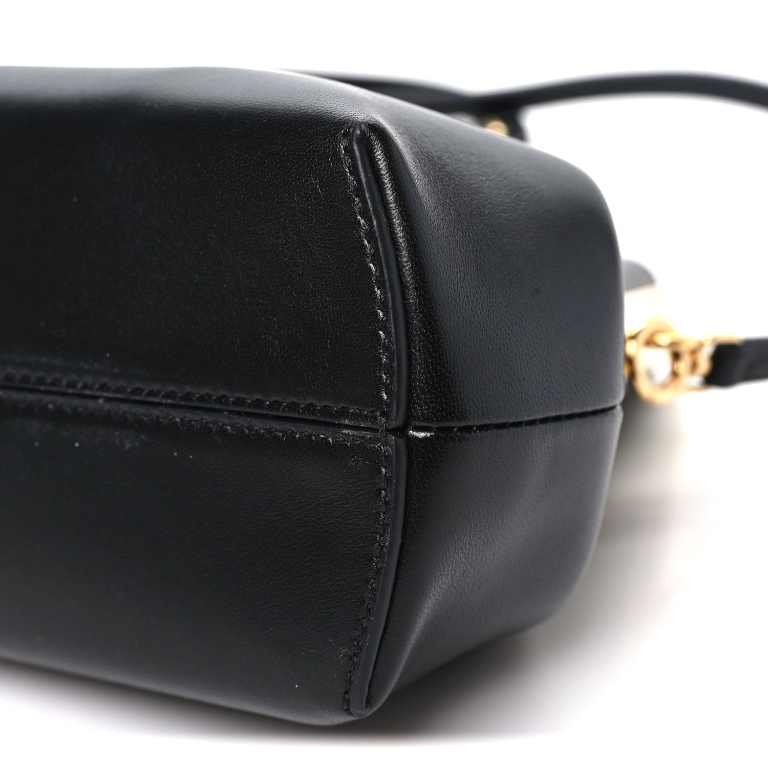Shiny Nappa Small Fendi First Black Black - Image 10