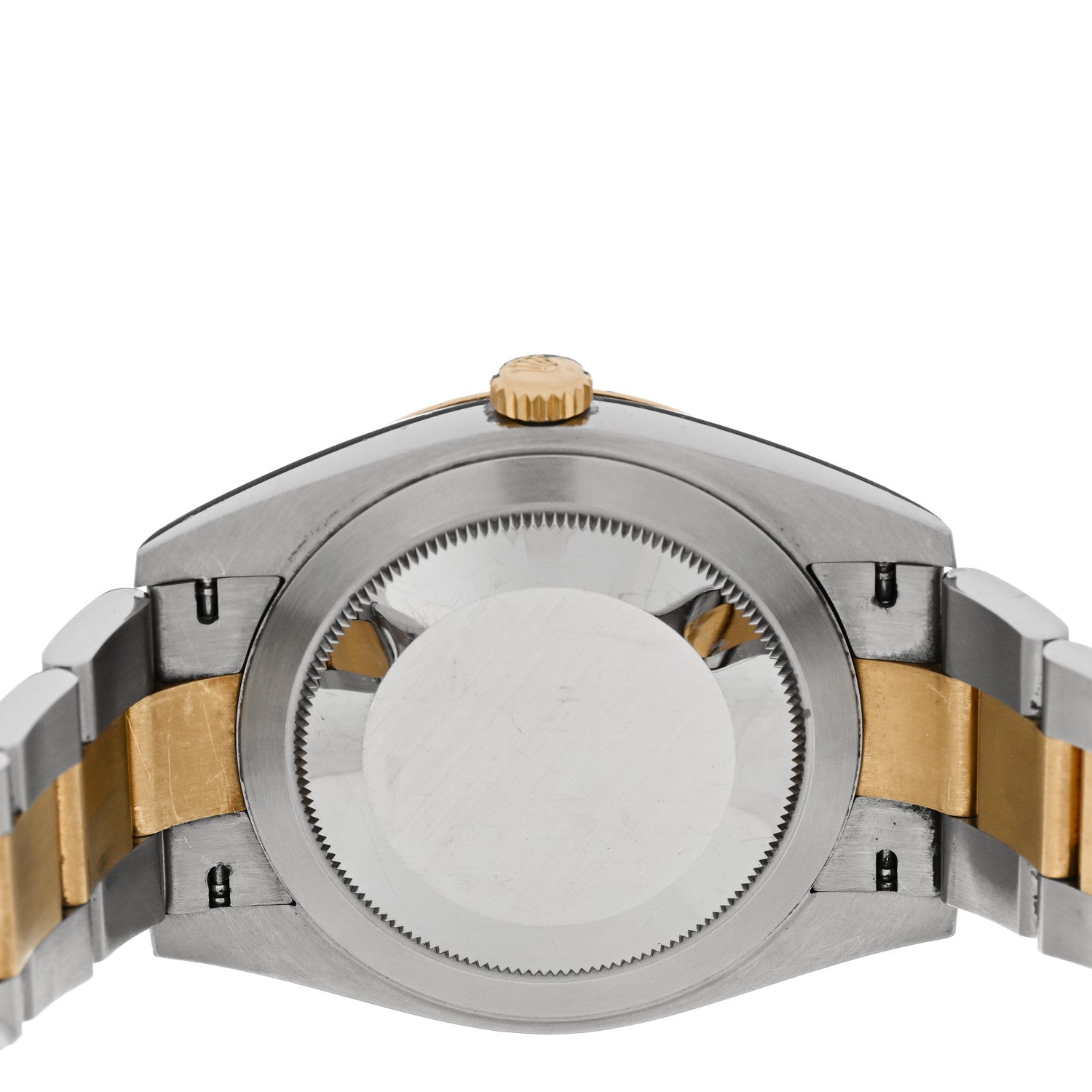 Stainless Steel 18K Yellow Gold 41mm Oyster Perpetual Datejust Watch Black 126333 - Image 4