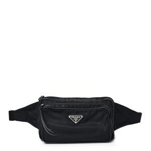 Tessuto Nylon Belt Bag Black
