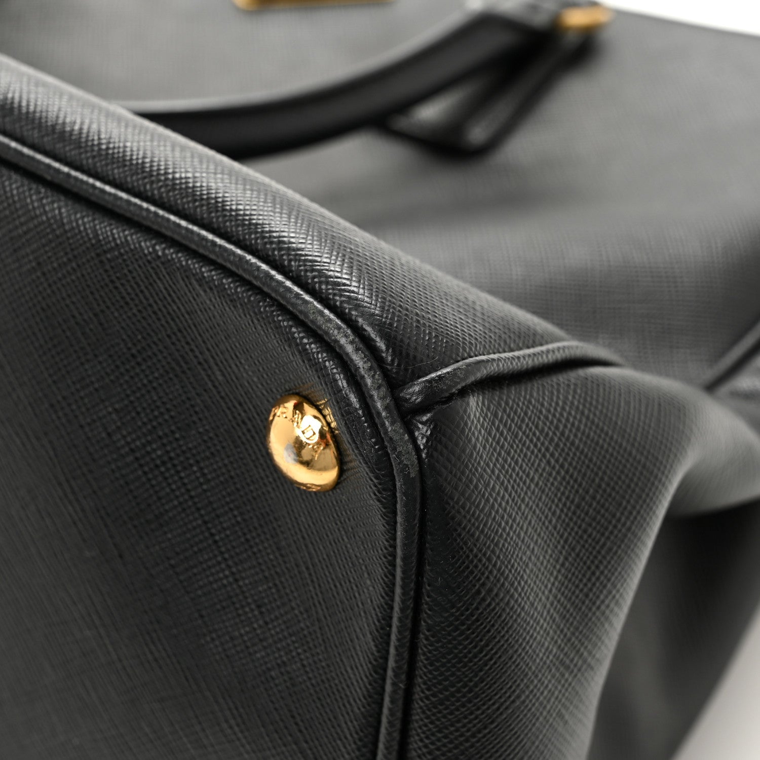 Saffiano Medium Galleria Double Zip Tote Black - 图片 15