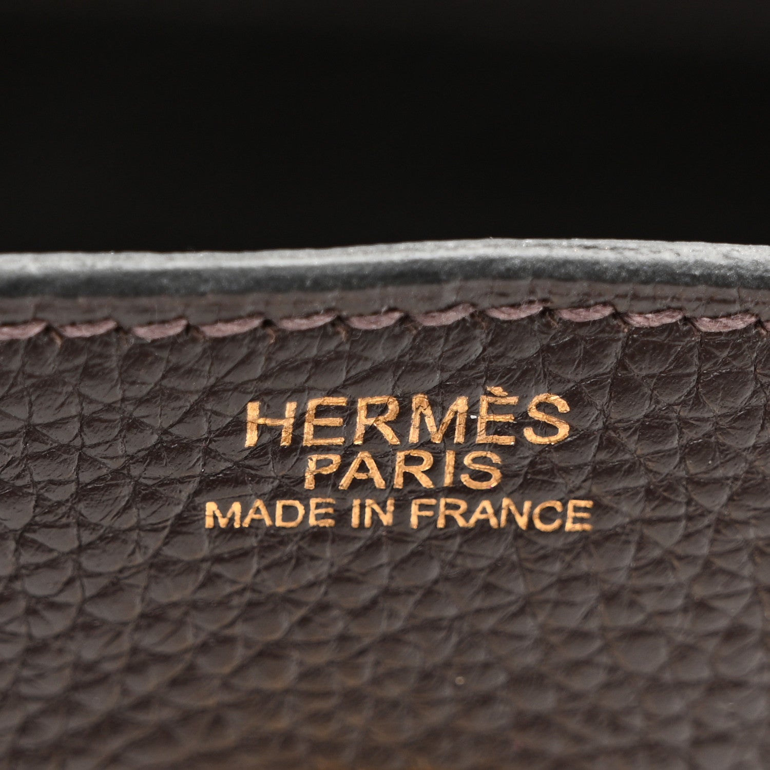 Taurillon Clemence Birkin 30 Chocolate - Image 6
