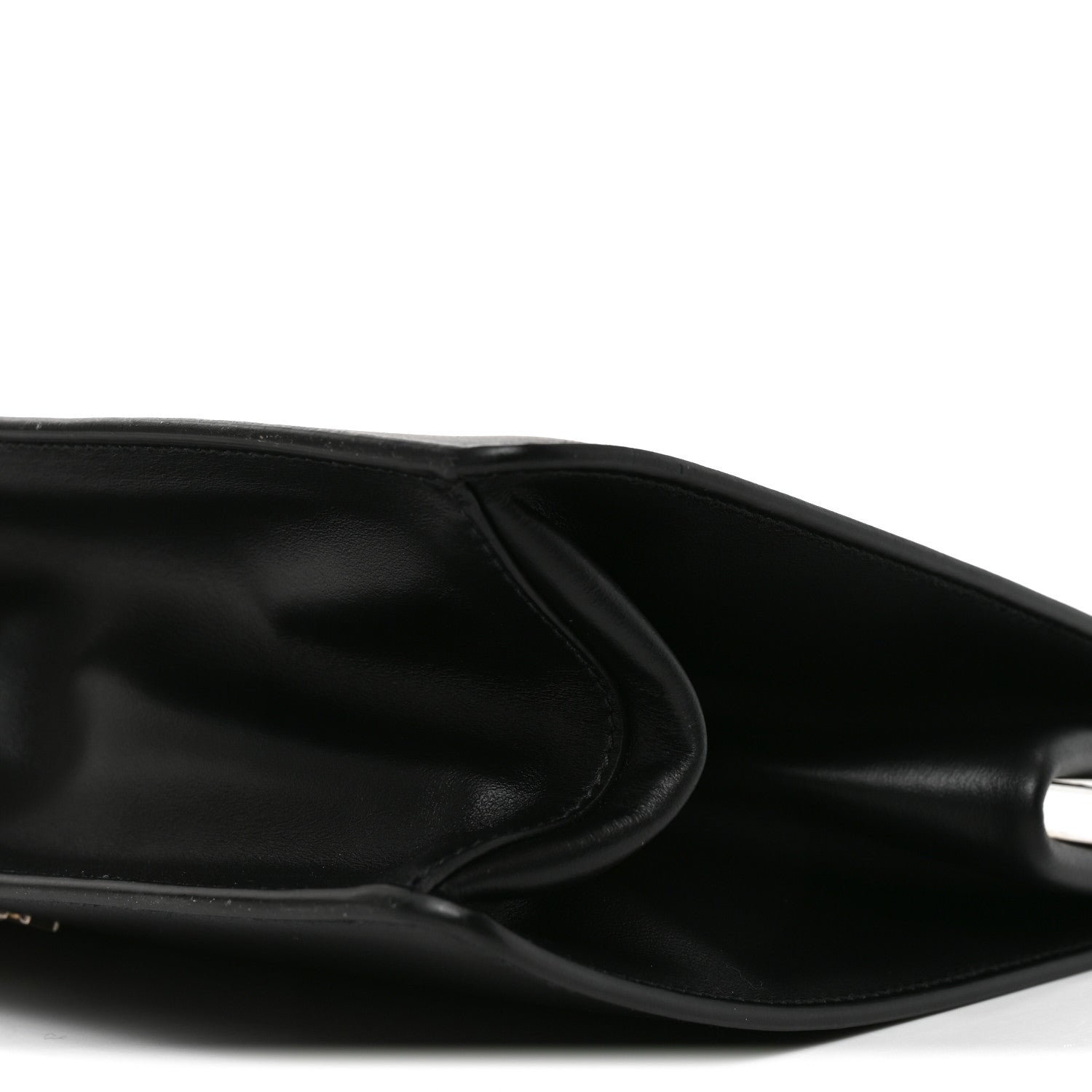City Calfskin Palm Tree Print Light Frame Bag Black Mare - 图片 9