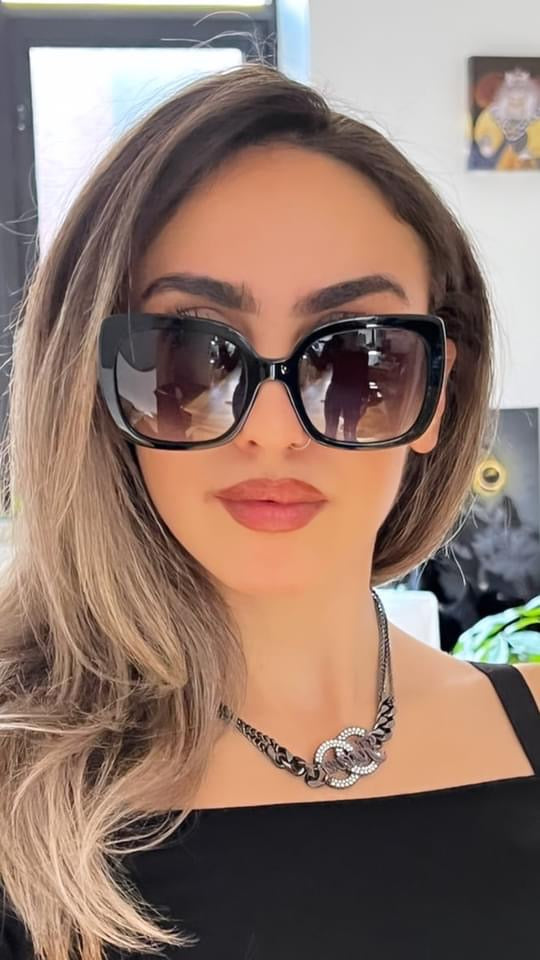 Burberry BE4323F Caroll Sunglasses in Black - 图片 3