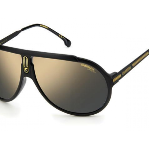 Carrera Endurance 65 Aviator Sunglasses in Black Gold