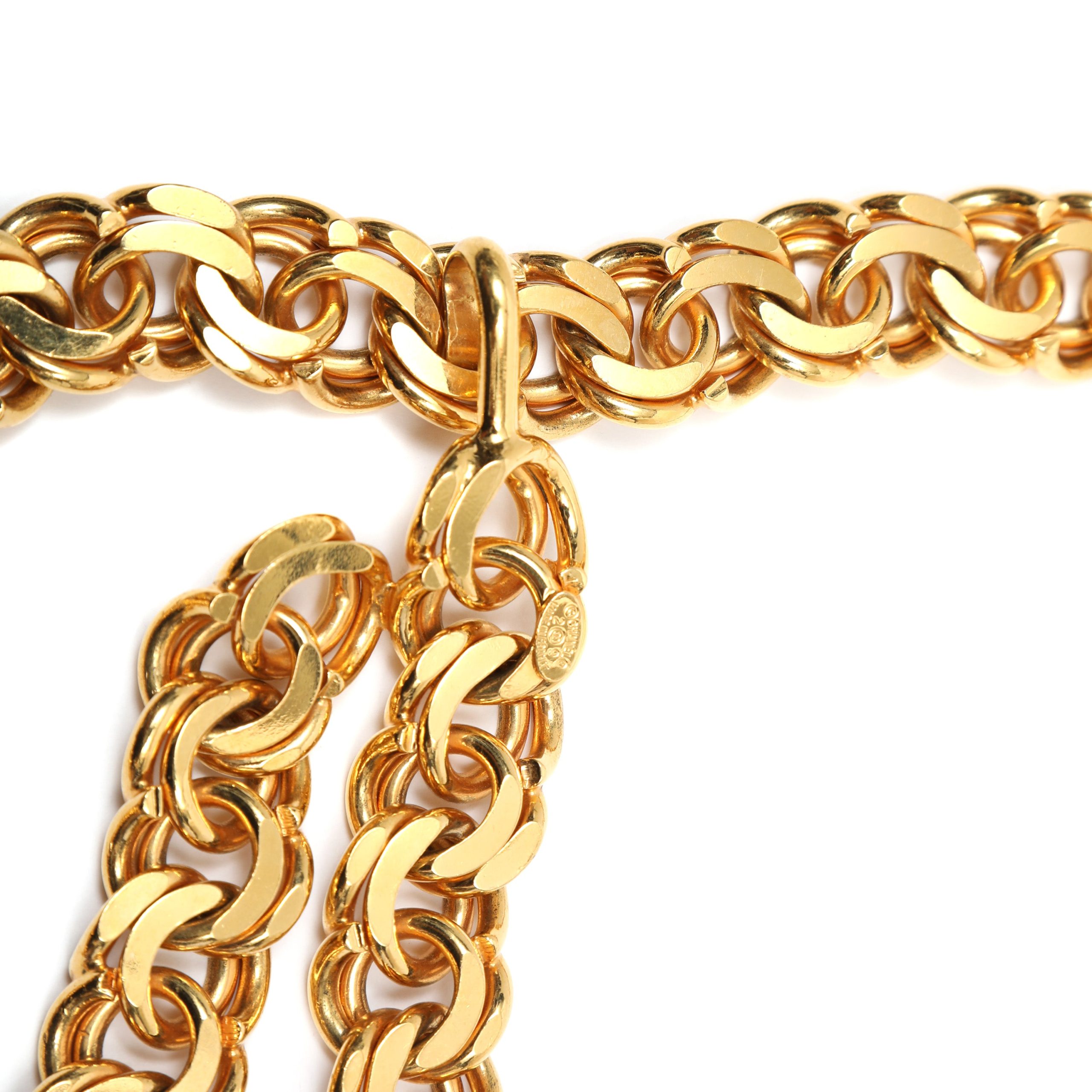 Chanel Chunk Chain Belt Gold - 图片 3