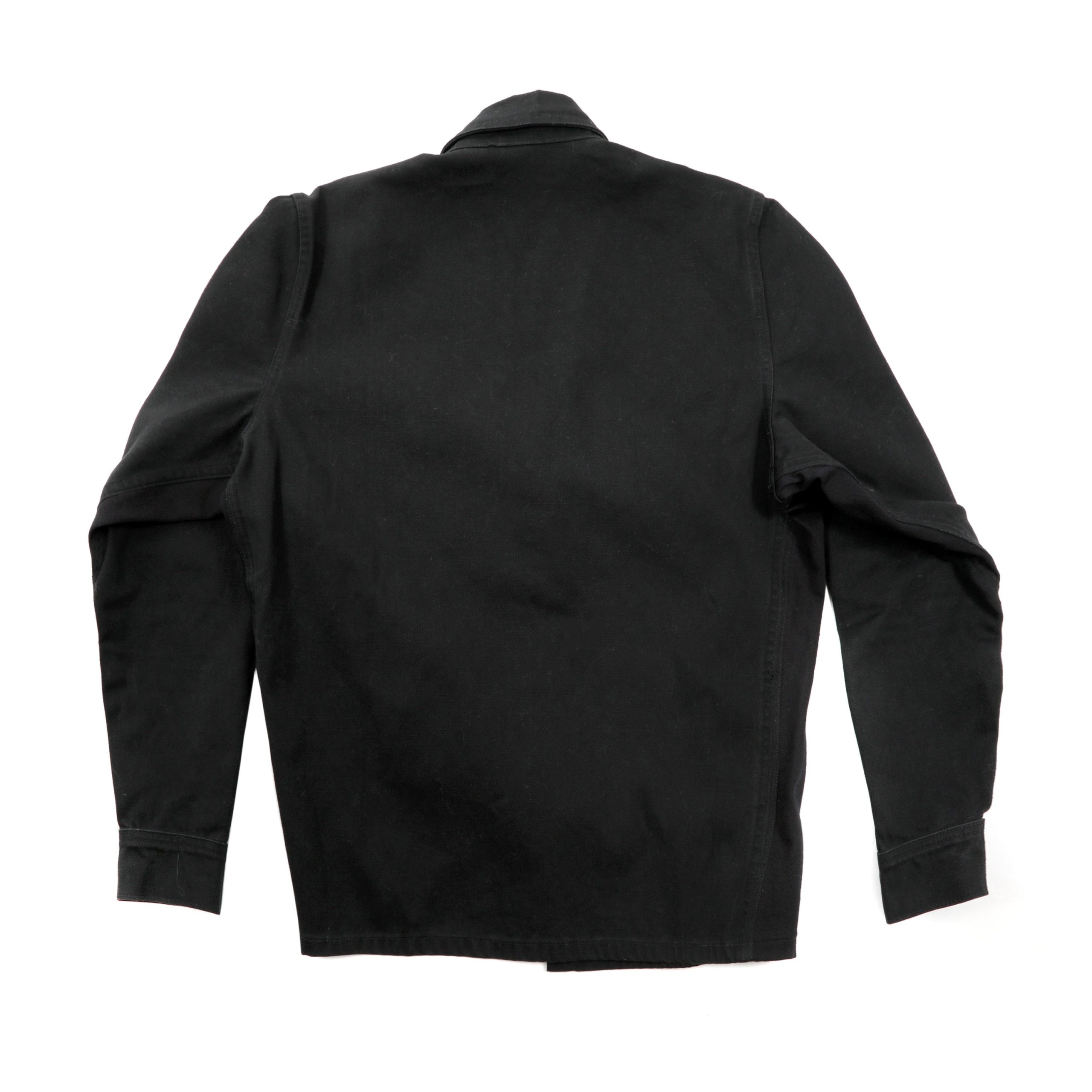 Chrome Hearts Black Denim Button Snap Shirt (Large) - 图片 5