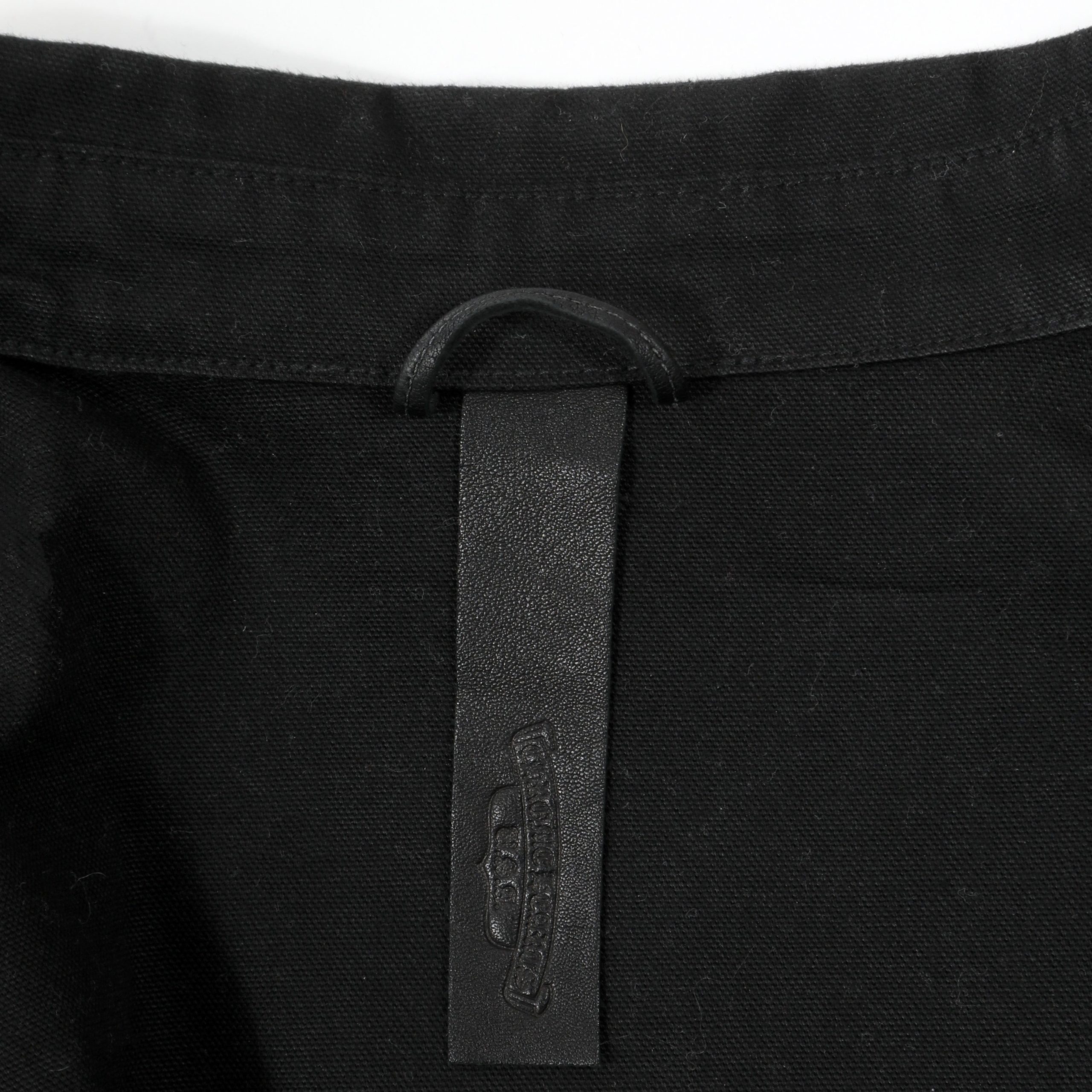 Chrome Hearts Black Denim Button Snap Shirt (Large) - 图片 6