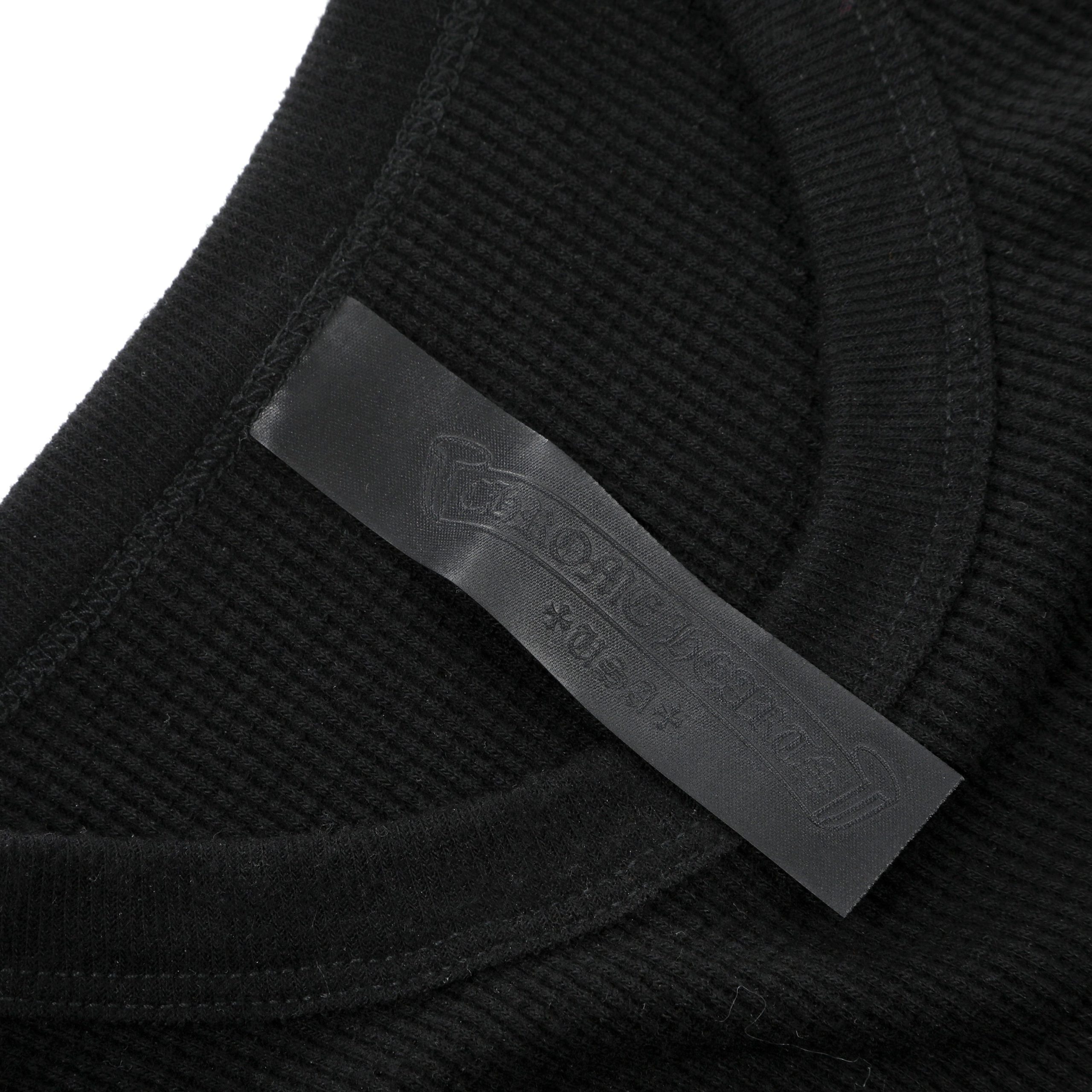 Chrome Heart CH Logo Waffle Long Sleeve Black (Medium) - 图片 4