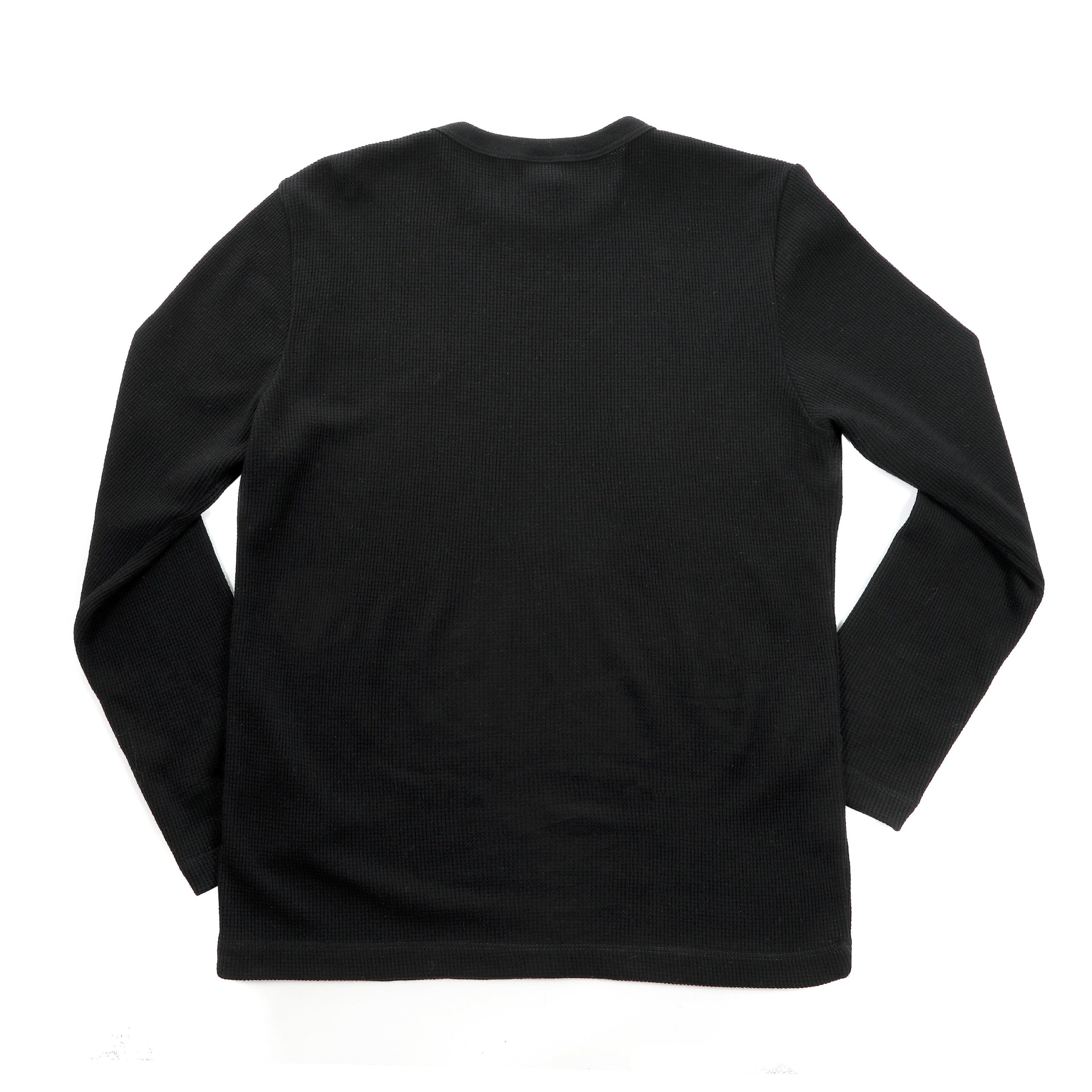 Chrome Heart CH Logo Waffle Long Sleeve Black (Medium) - 图片 2
