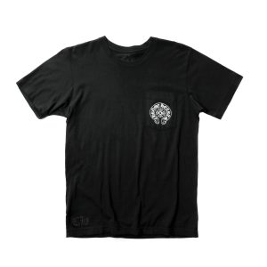 Chrome Hearts Black Maimi CH Horseshoe T Shirt (Medium)