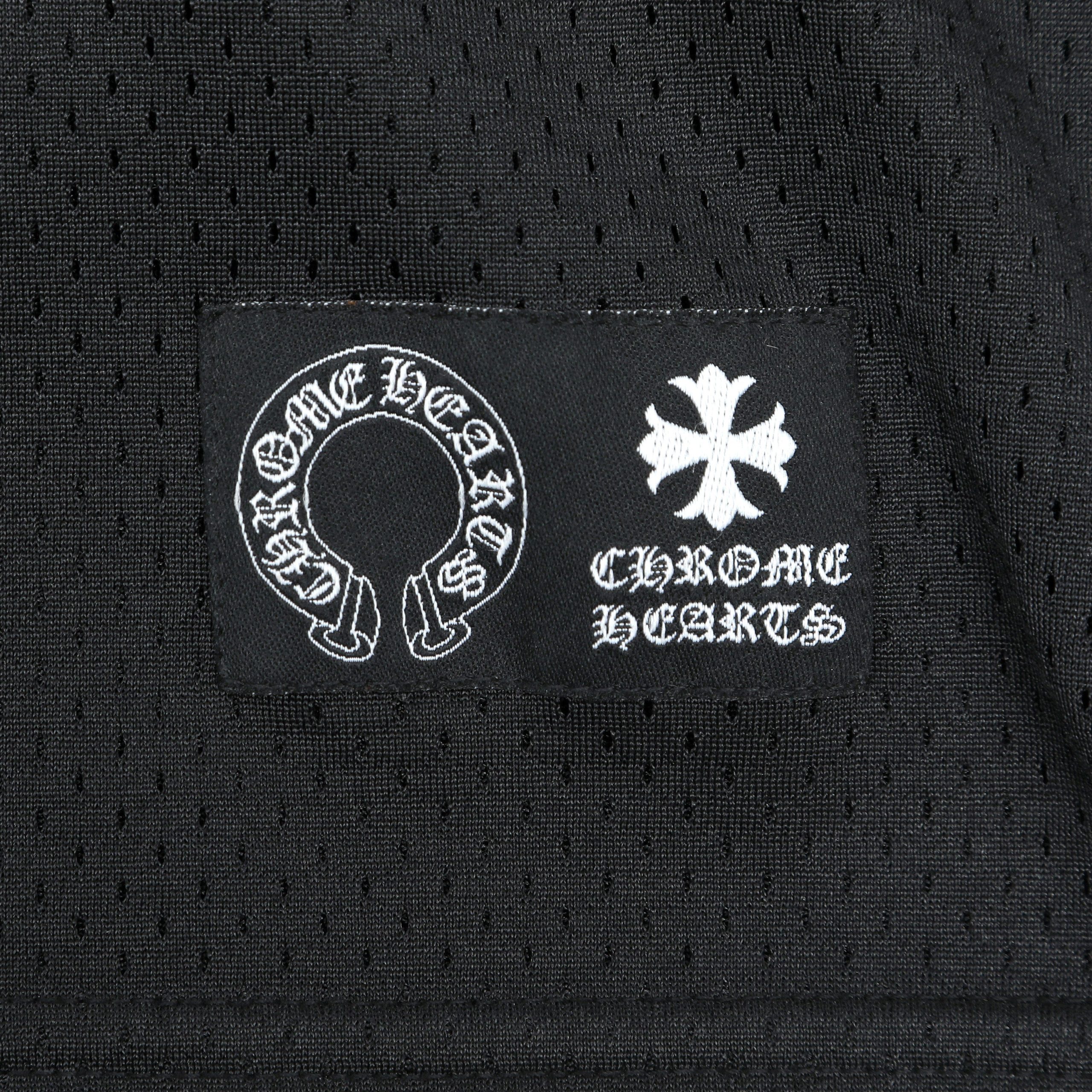Chrome Hearts Black Mesh Stadium Football Jersey (Small) - 图片 8
