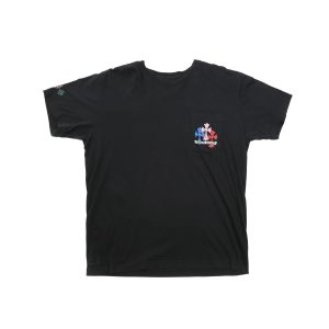 Chrome Hearts Black Multi Color Cross T Shirt (XL)