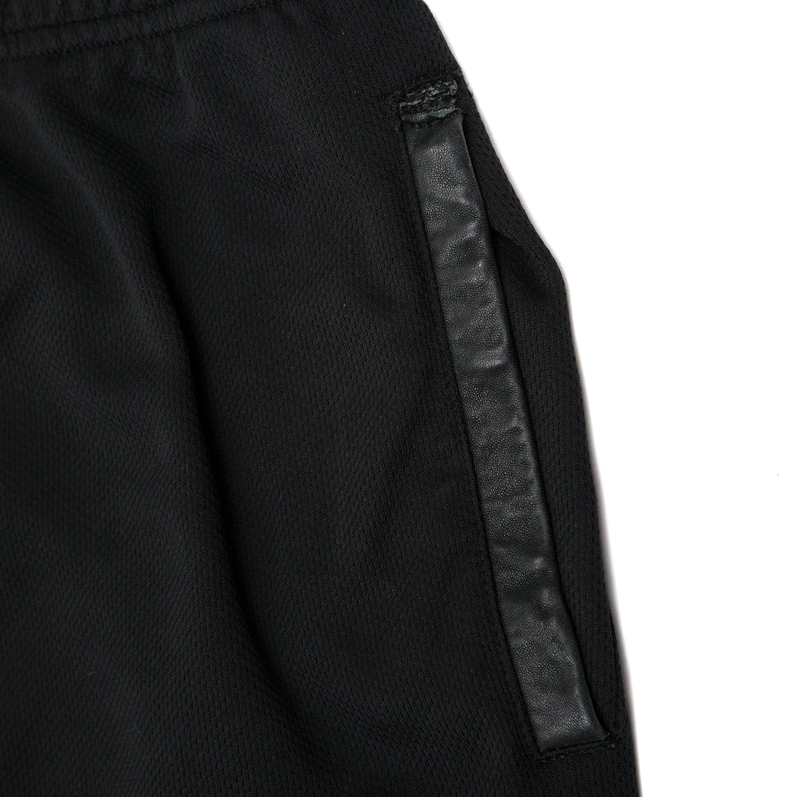 Chrome Hearts Black & White Snap Button Tearaway Track Pants (Medium) - 图片 5