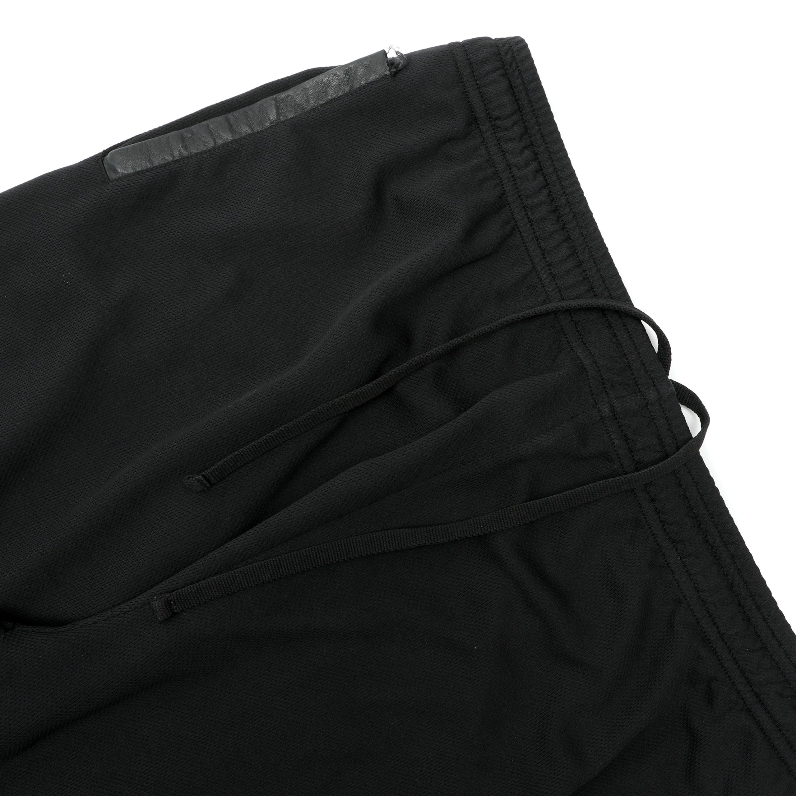 Chrome Hearts Black & White Snap Button Tearaway Track Pants (Medium) - 图片 4