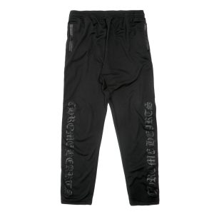 Chrome Hearts Black Snap Button Tearaway Track Pant (Medium)