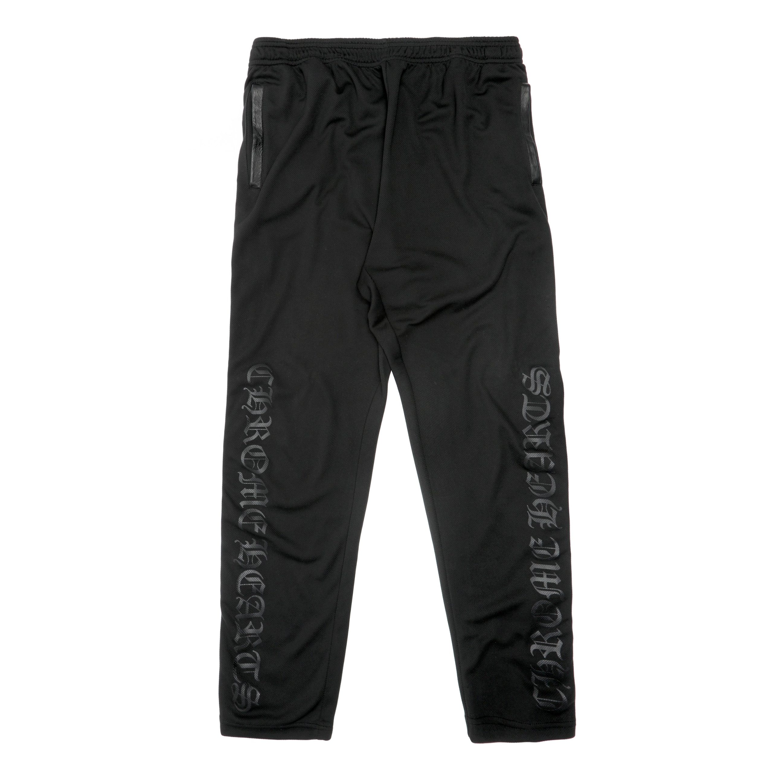 Chrome Hearts Black Snap Button Tearaway Track Pant (Medium)