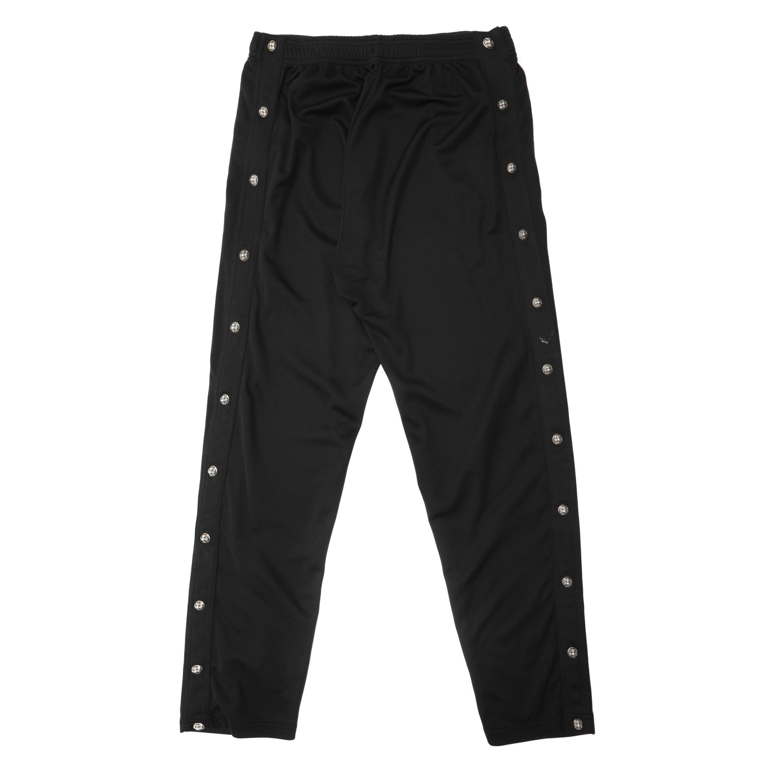 Chrome Hearts Black Snap Button Tearaway Track Pant (Medium) - 图片 2