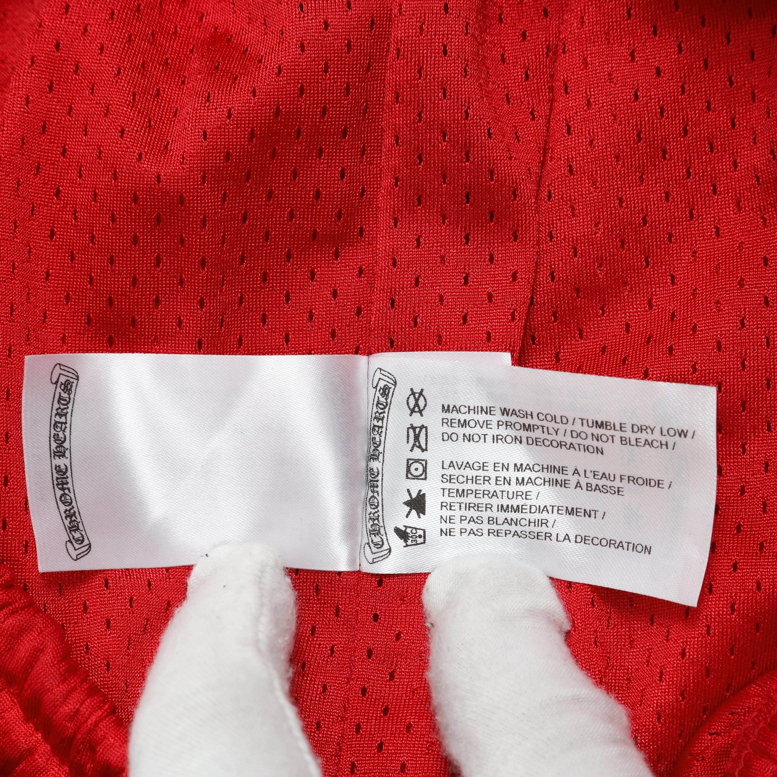 Chrome Hearts Matty Boy FORM Mesh Warm Up Pants Red (Small) - 图片 10