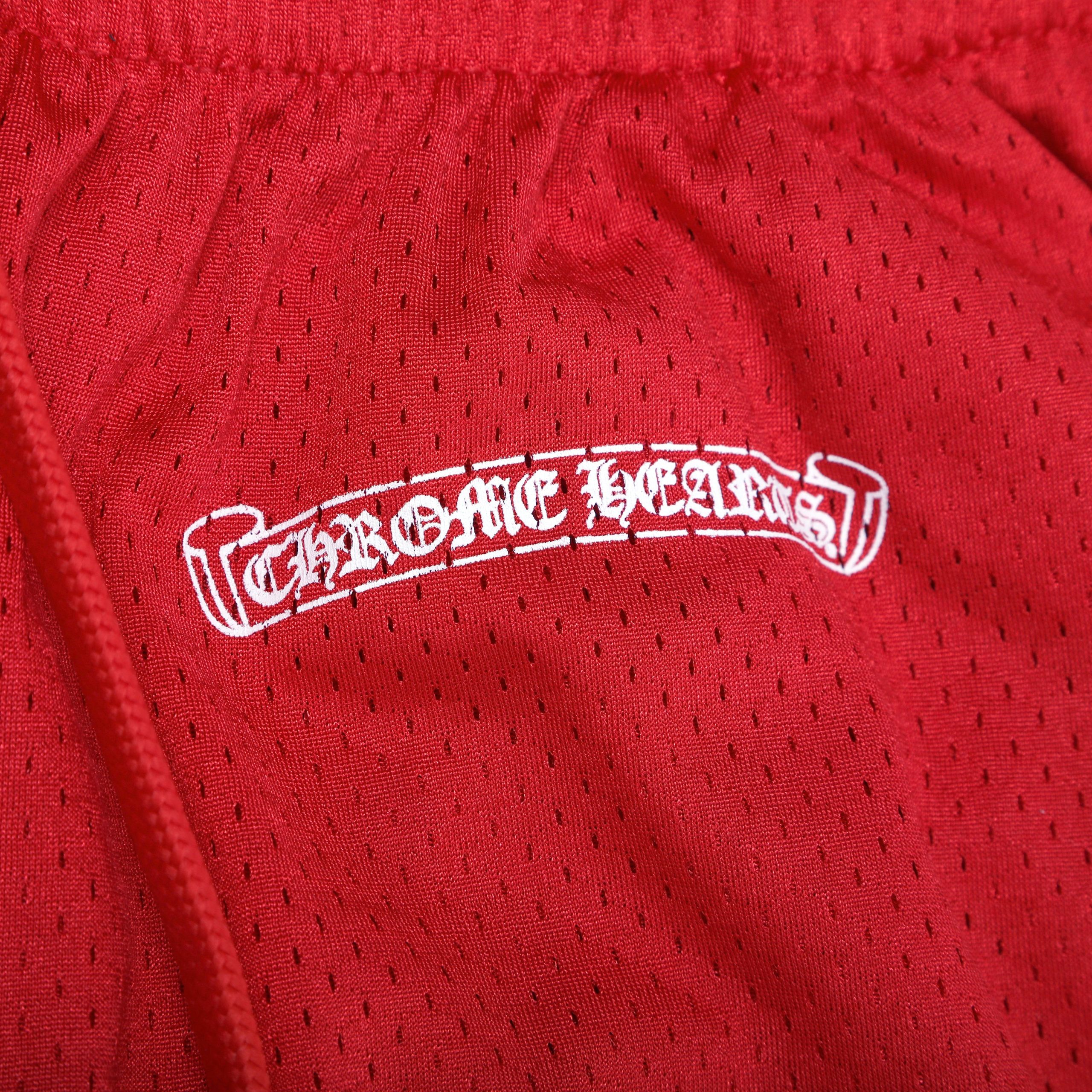 Chrome Hearts Matty Boy FORM Mesh Warm Up Pants Red (Small) - 图片 7