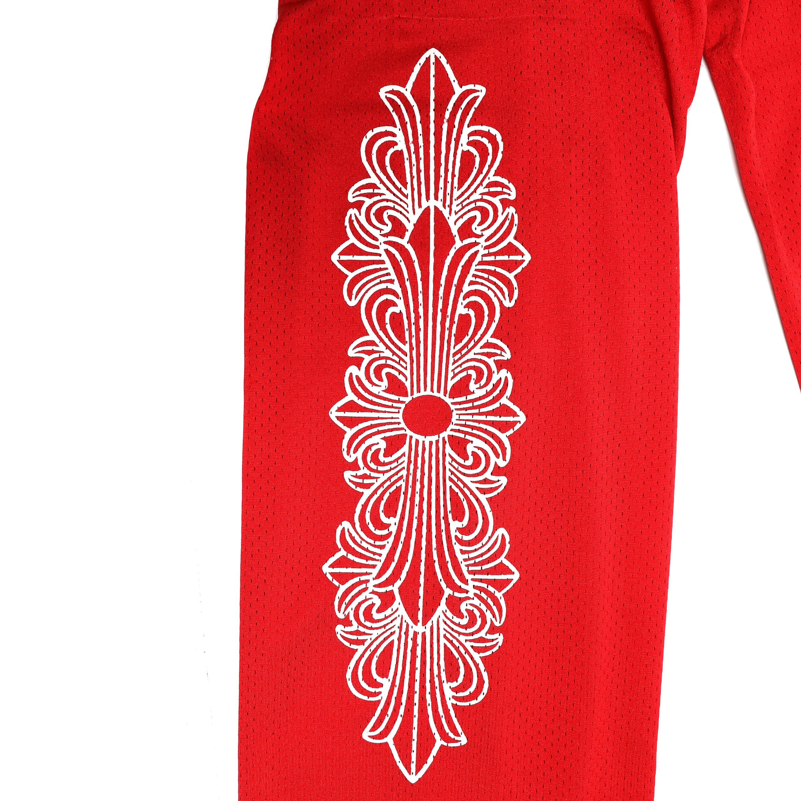 Chrome Hearts Matty Boy FORM Mesh Warm Up Pants Red (Small) - 图片 5