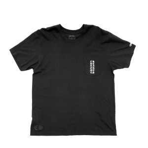 Chrome Hearts Black Scroll Logo Tokyo Exclusive T-Shirt (XL)