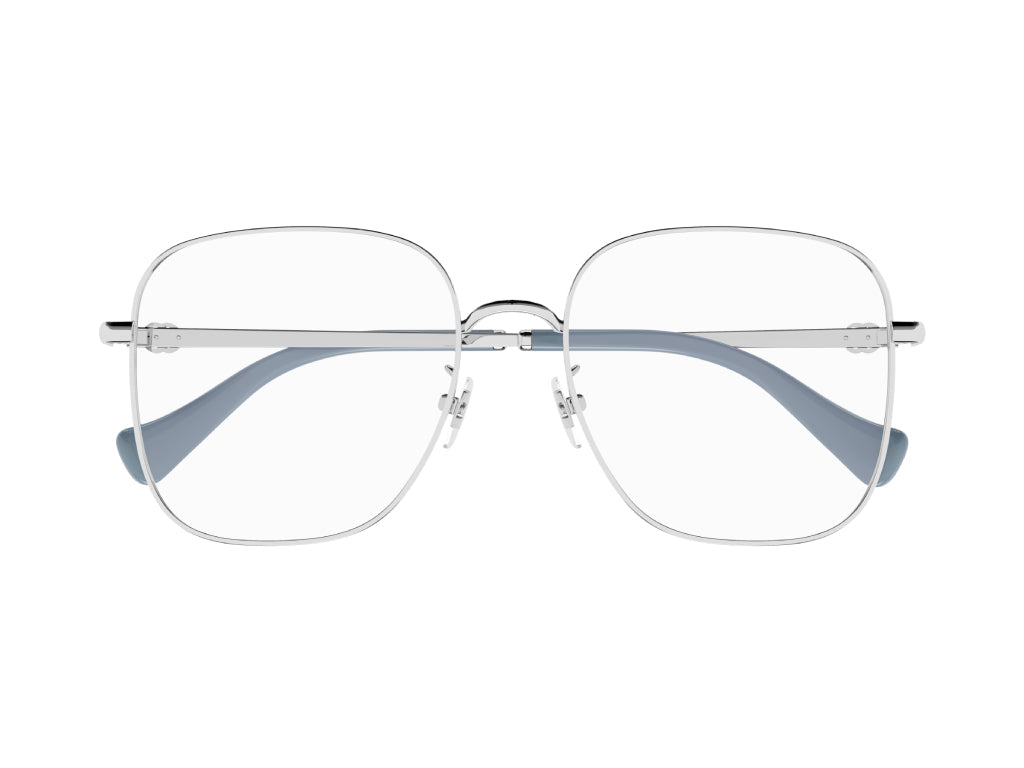 Gucci GG1144O Square Metal Frames in Silver - 图片 2