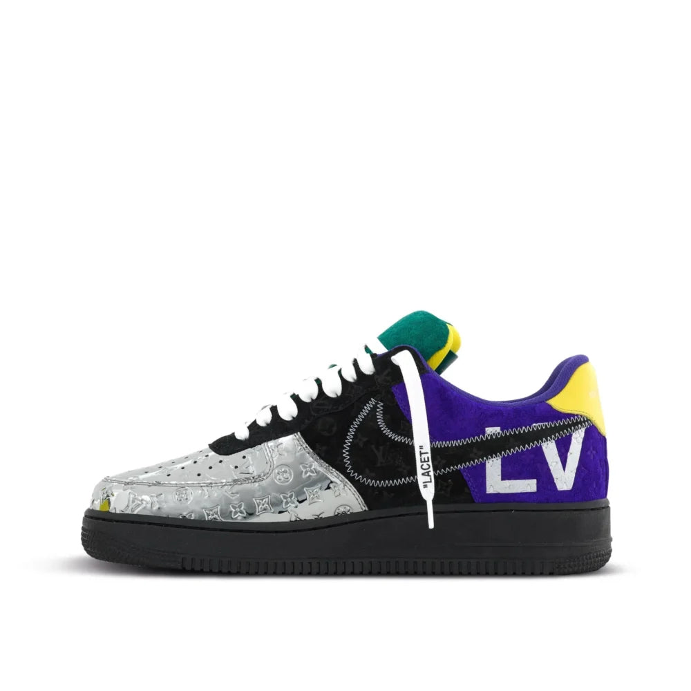 Louis Vuitton x Nike Air Force 1 Low Chrome Toe - 图片 10