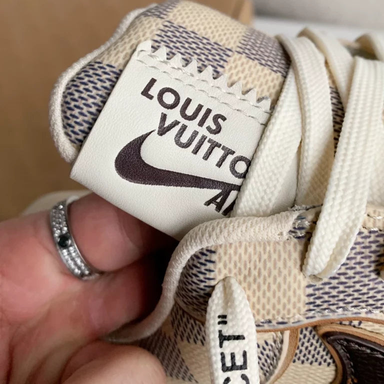 Louis Vuitton x Nike Air Force 1 Low Damier Canvas - 图片 10