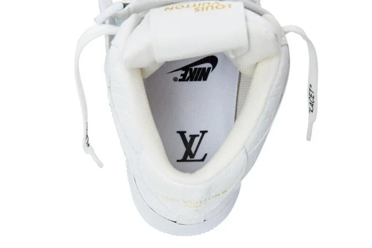 Louis Vuitton x Nike Air Force 1 Mid White - 图片 10