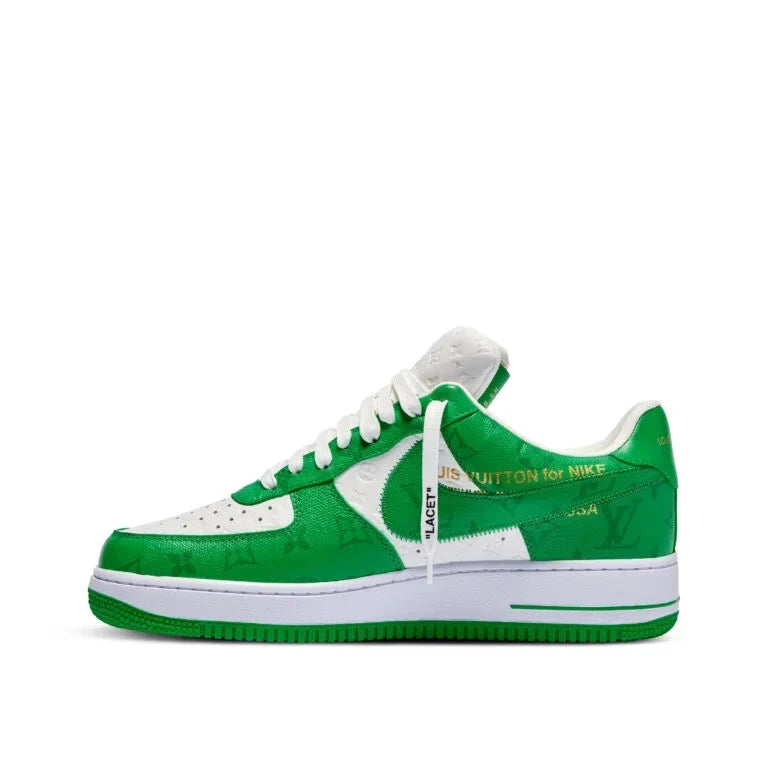 Louis Vuitton x Nike Air Force 1 Low By Virgil Abloh White/Green - 图片 10