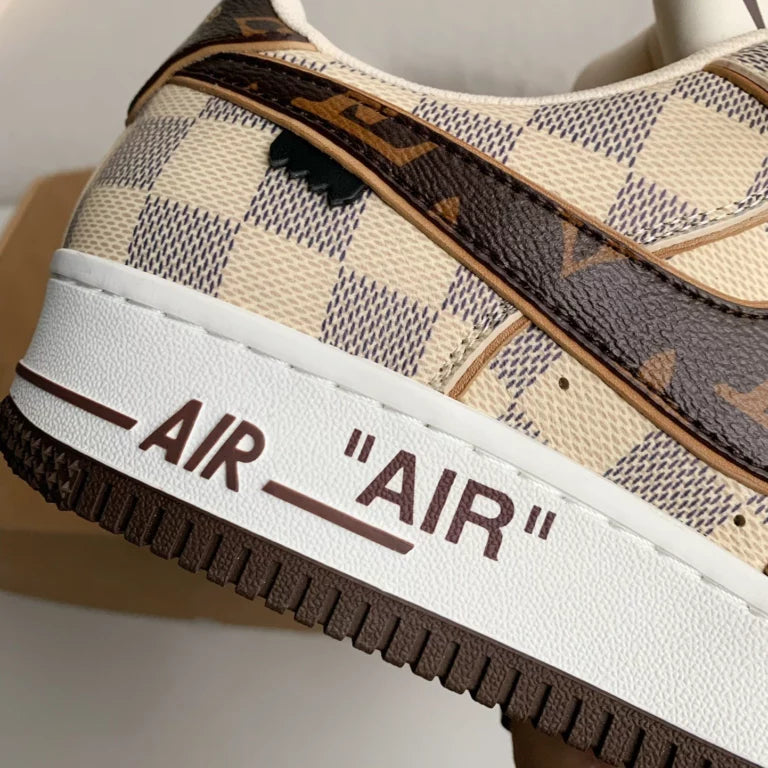 Louis Vuitton x Nike Air Force 1 Low Damier Canvas - 图片 11