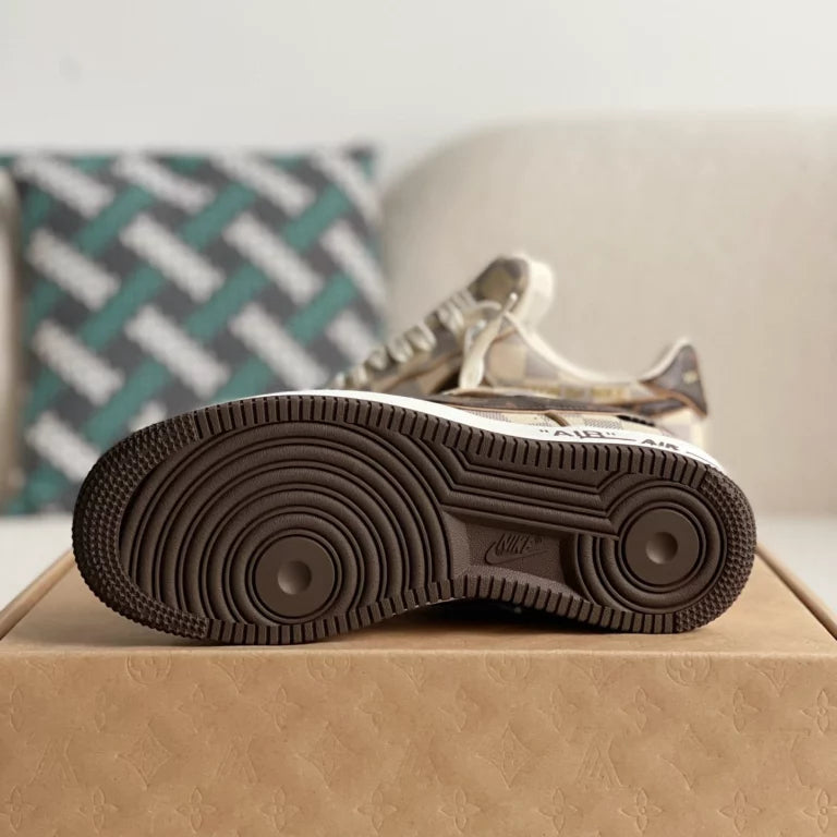 Louis Vuitton x Nike Air Force 1 Low Damier Canvas - 图片 14