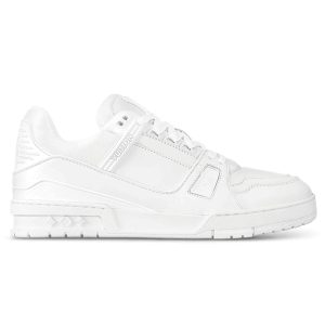 Louis Vuitton LV Trainer Sneaker All White
