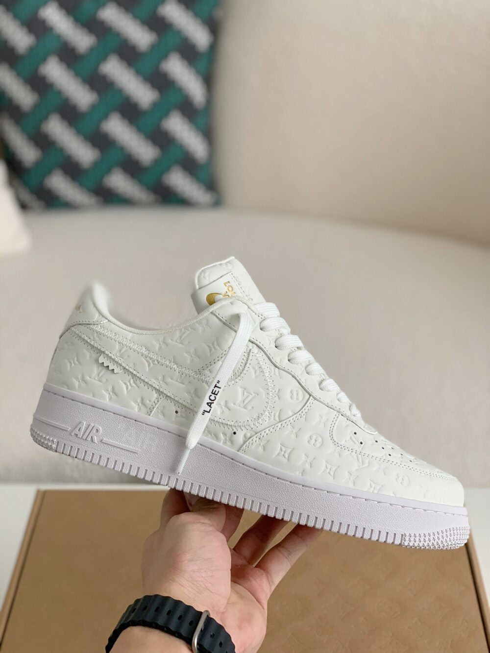 Louis Vuitton x Nike Air Force 1 Low By Virgil Abloh White - 图片 2