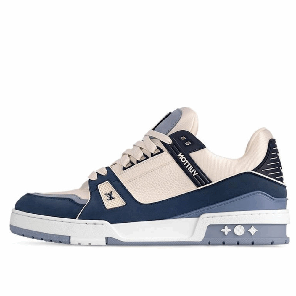 Louis Vuitton LV Trainer Blue Beige - 图片 2