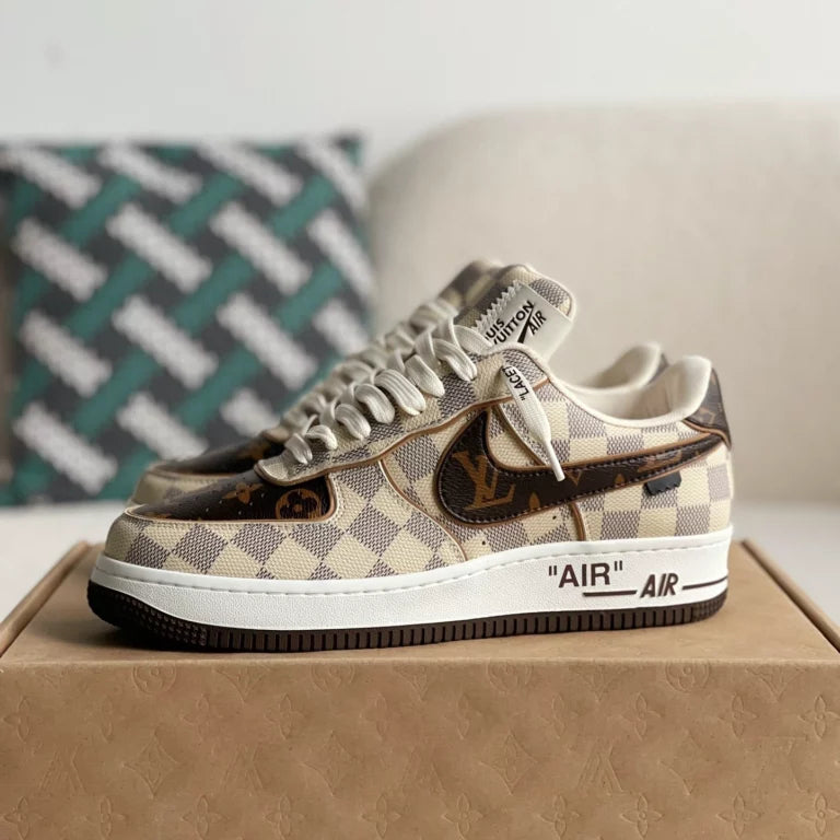 Louis Vuitton x Nike Air Force 1 Low Damier Canvas - 图片 3