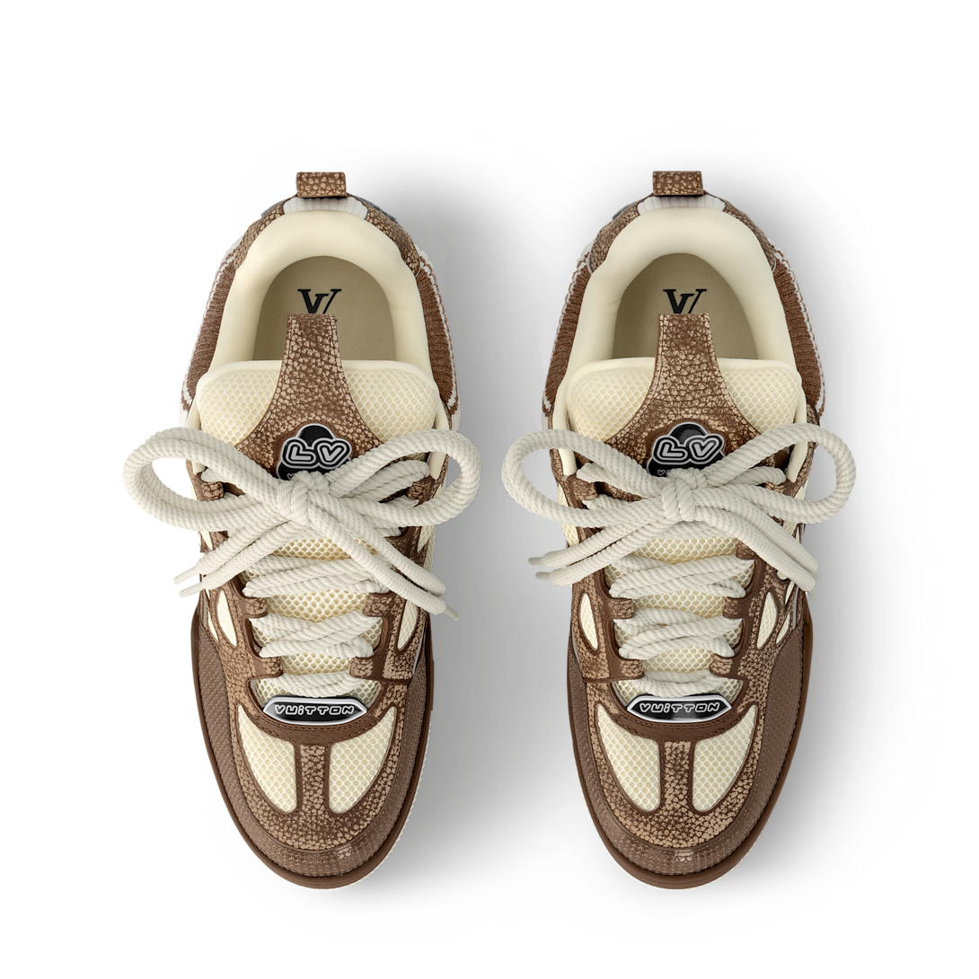 LV Skate Sneaker Brown - 图片 3