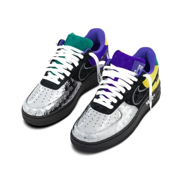 Louis Vuitton x Nike Air Force 1 Low Chrome Toe - 图片 3