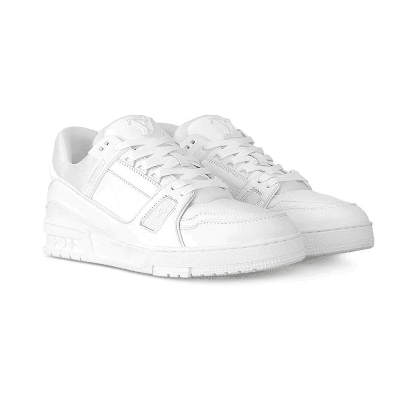 Louis Vuitton LV Trainer Sneaker All White - 图片 3