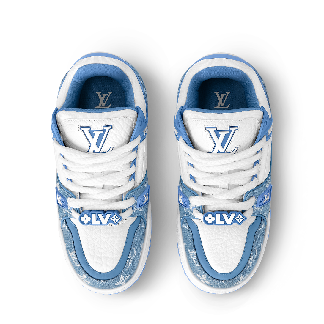 LV Trainer Maxi Sneaker Blue - 图片 3